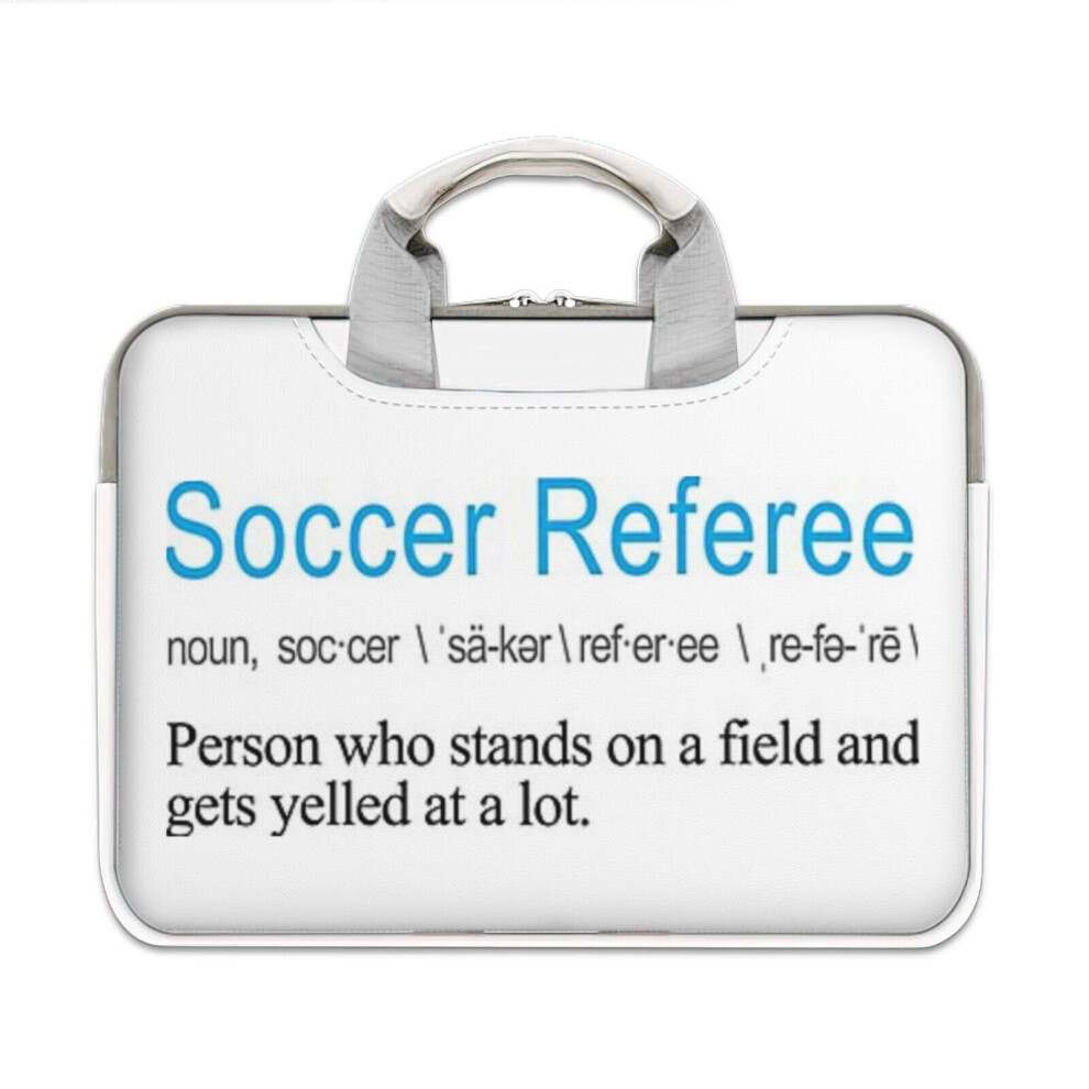 Photos - Travel Bags  Laptop Sleeve Soccer Referee Definition Gift Job Definition Ref Carrying Case Bag Compatible with MacBook Mac Pro(16? inch)
