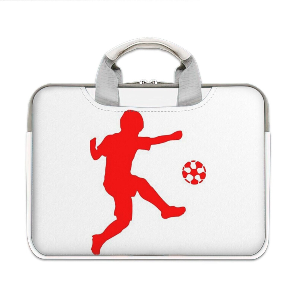 (13-13.3? Inch) Laptop Sleeve Boys Soccer Carrying Case Bag Compatible With Macbook Mac Pro Air Samsung Asus Dell Acer Hp 4961739566693
