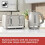Black + Decker BLACK+DECKER BXTO20080GB 4 Slice Plastic Toaster, Grey 4