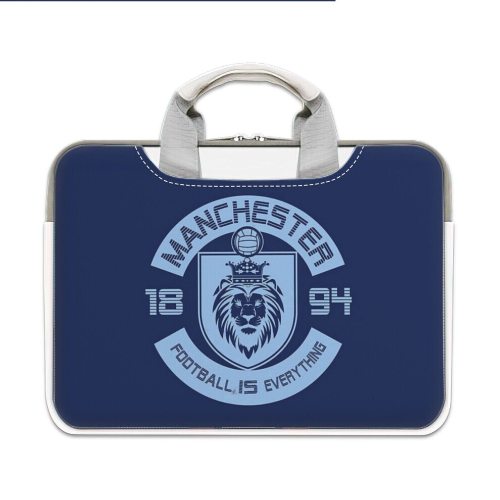 (11-12Âinch) Laptop Sleeve Football Is Everything - City Of Manchester Squad Retro Carrying Case Bag Compatible with MacBook Mac Pro Air Asus Dell Ac