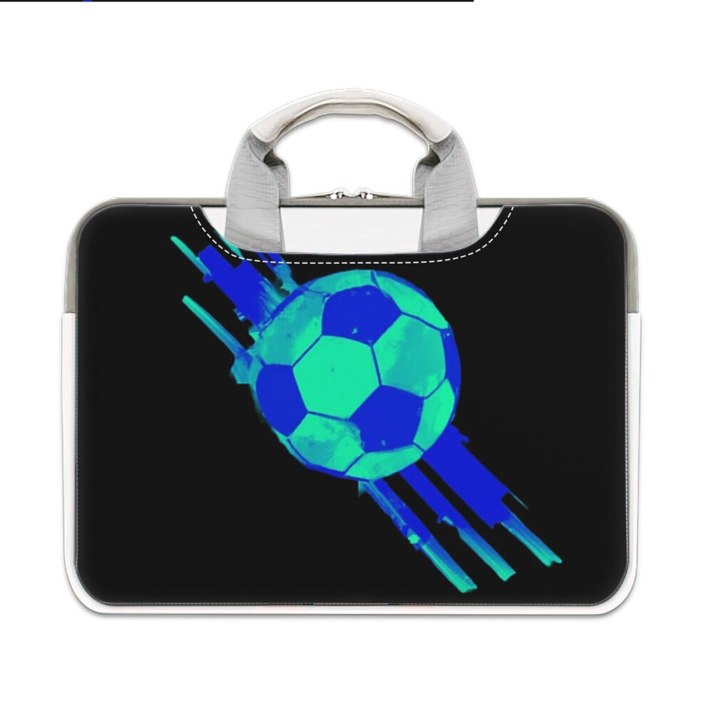 (13-13.3? Inch) Laptop Sleeve Soccer Carrying Case Bag Compatible With Macbook Mac Pro Air Samsung Asus Dell Acer Hp 4961739573479