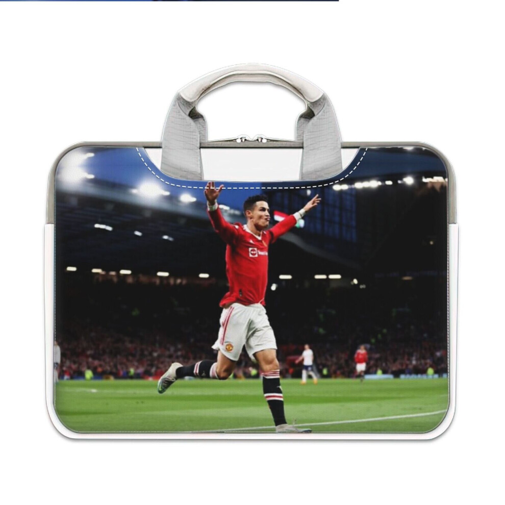 (17? Inch) Laptop Sleeve Ronaldo Hat Trick United Carrying Case Bag Compatible With Macbook Mac Pro Air Samsung Asus Dell Acer Hp 4961739574230