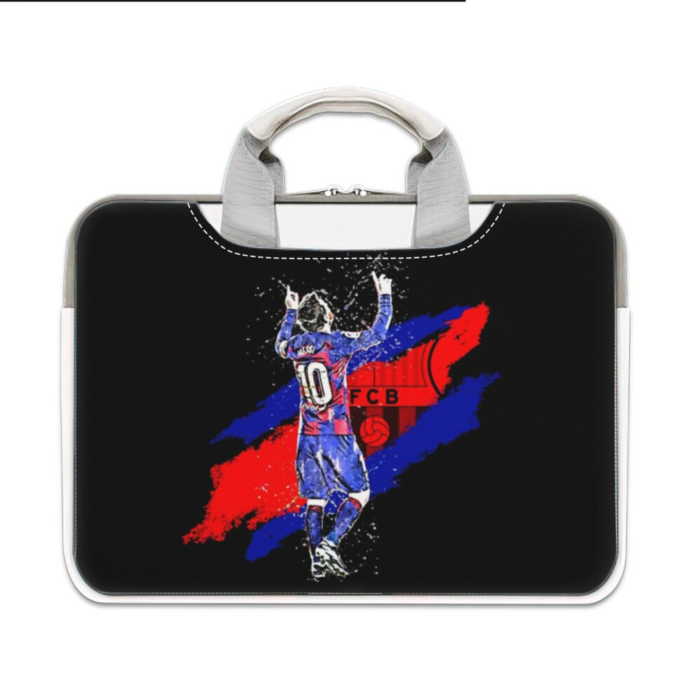 (16? Inch) Laptop Sleeve Leo Messi Fc Barcelona's Historic Record Breaker Carrying Case Bag Compatible With Macbook Mac Pro Air Samsung Asus Dell Acer 4961739579204