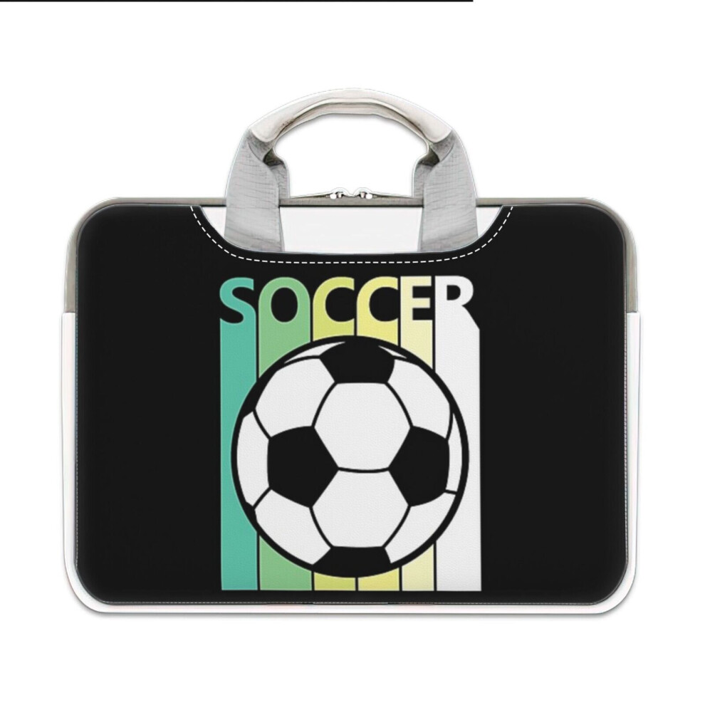 (13-13.3? Inch) Laptop Sleeve Soccer Carrying Case Bag Compatible With Macbook Mac Pro Air Samsung Asus Dell Acer Hp 4961739586851