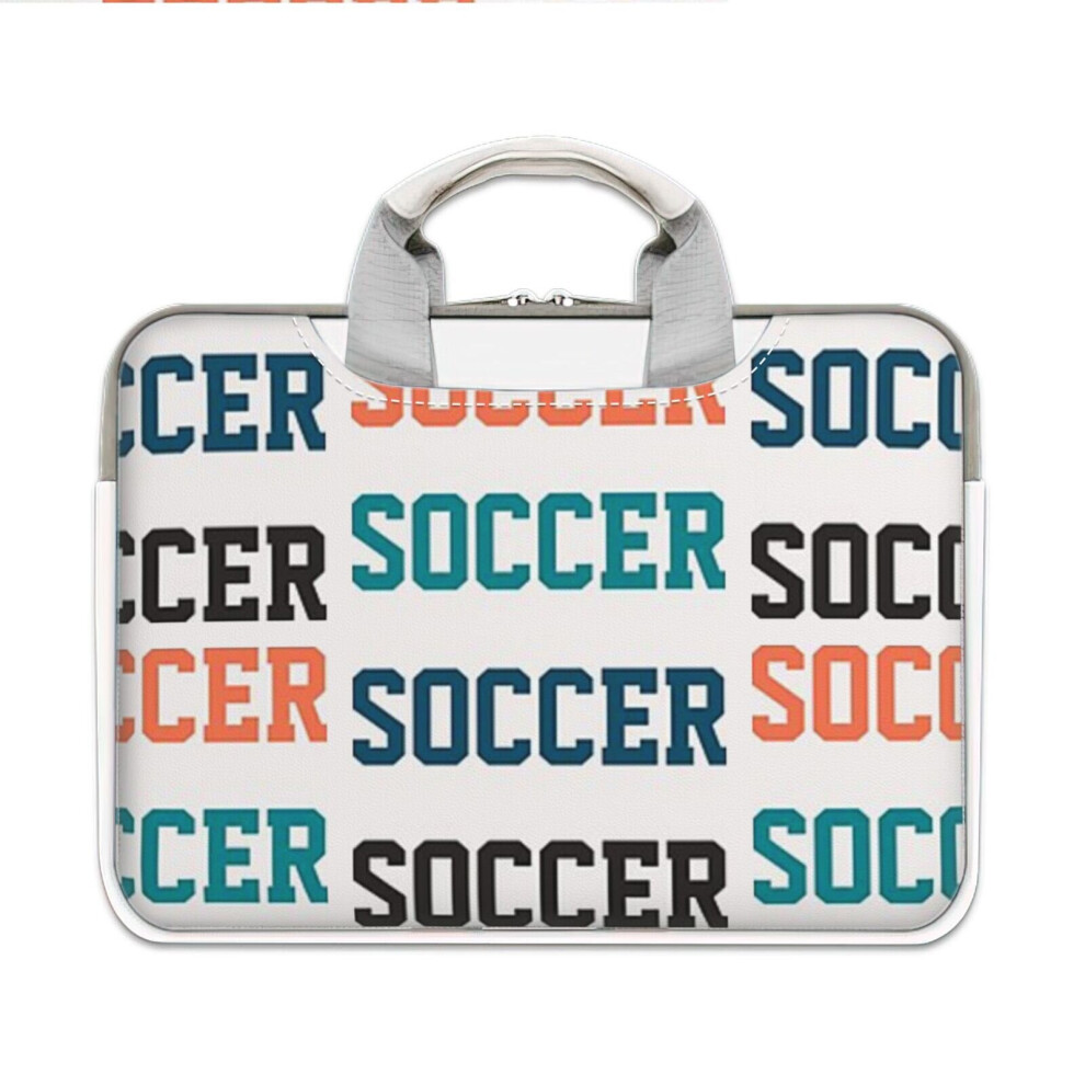Photos - Travel Bags Laptop Sleeve Soccer Vintage Carrying Case Bag Compatible with MacBook Mac Pro Air Samsung Asus Dell Acer HP(16? inch)