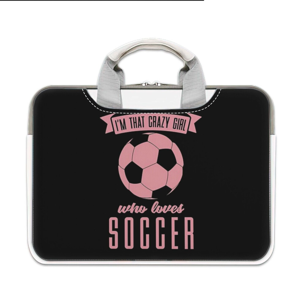 (13-13.3? Inch) Laptop Sleeve Soccer Carrying Case Bag Compatible With Macbook Mac Pro Air Samsung Asus Dell Acer Hp 4961739586493