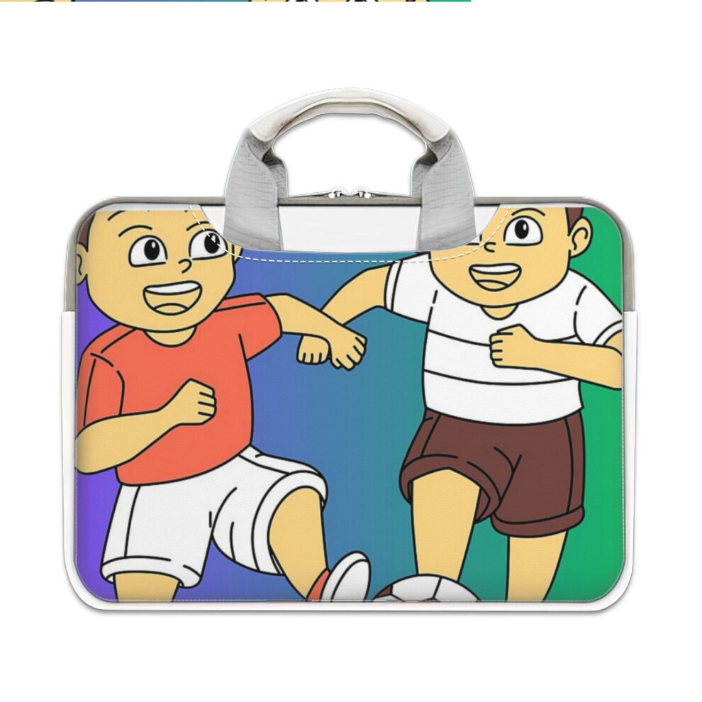 (13-13.3? Inch) Laptop Sleeve Soccer, Soccer, Soccer, Soccer Carrying Case Bag Compatible With Macbook Mac Pro Air Samsung Asus Dell Acer Hp 4961739587094