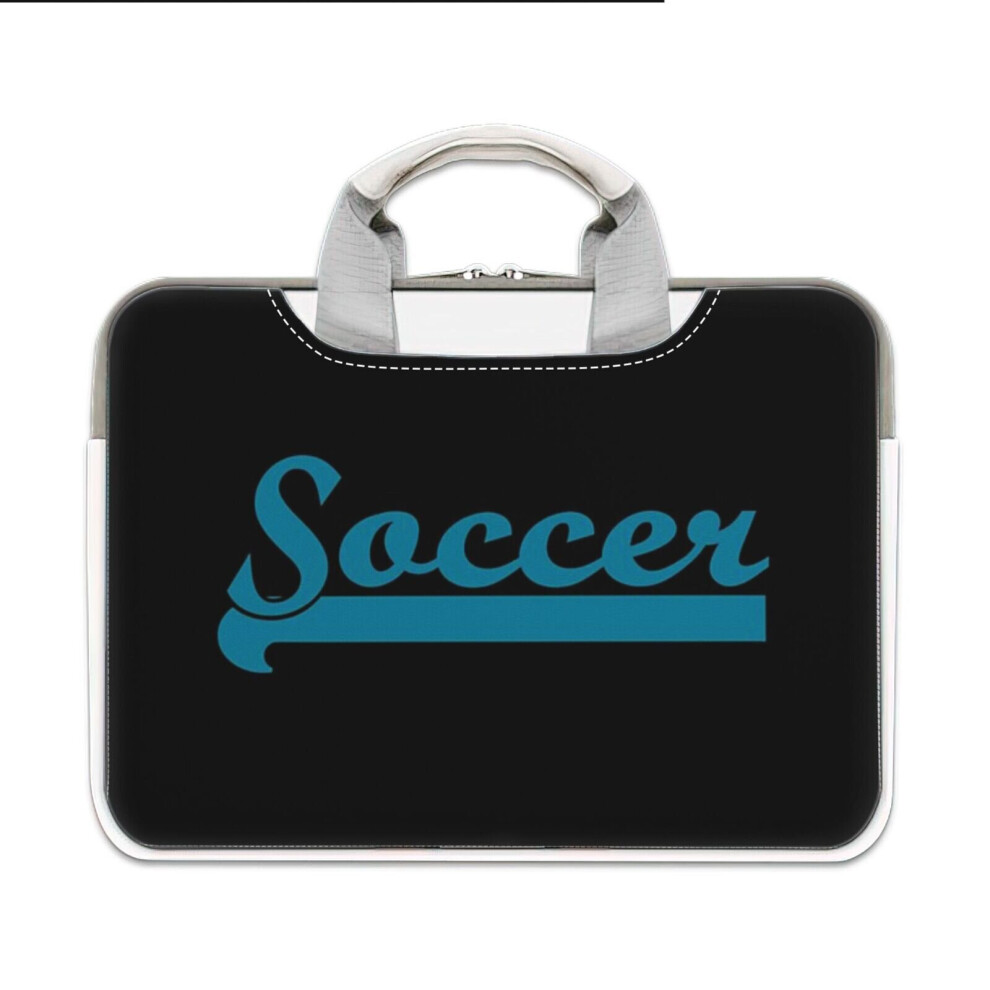 (15-15.6? Inch) Laptop Sleeve Soccer Carrying Case Bag Compatible With Macbook Mac Pro Air Samsung Asus Dell Acer Hp 4961739586813