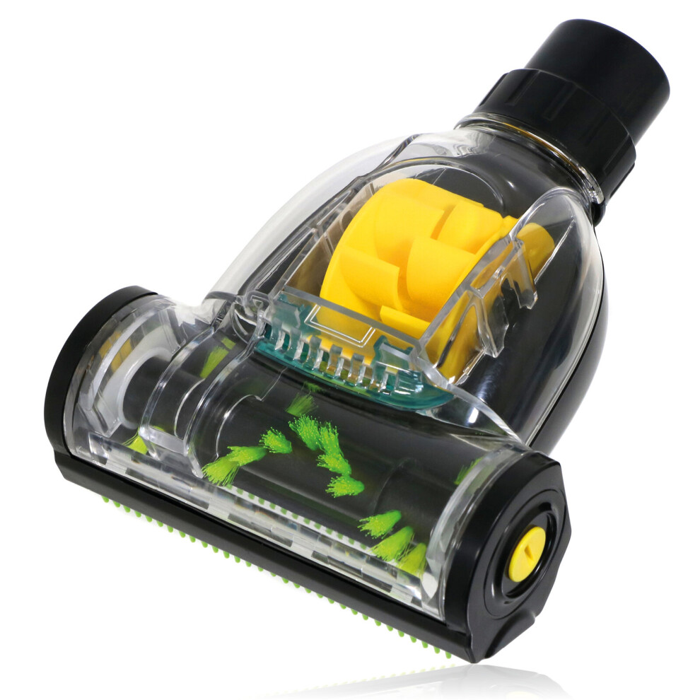 Spares2go Mini Turbo Floor Brush Tool Compatible With Jeyes Vacuum Cleaner (32Mm / 35Mm)