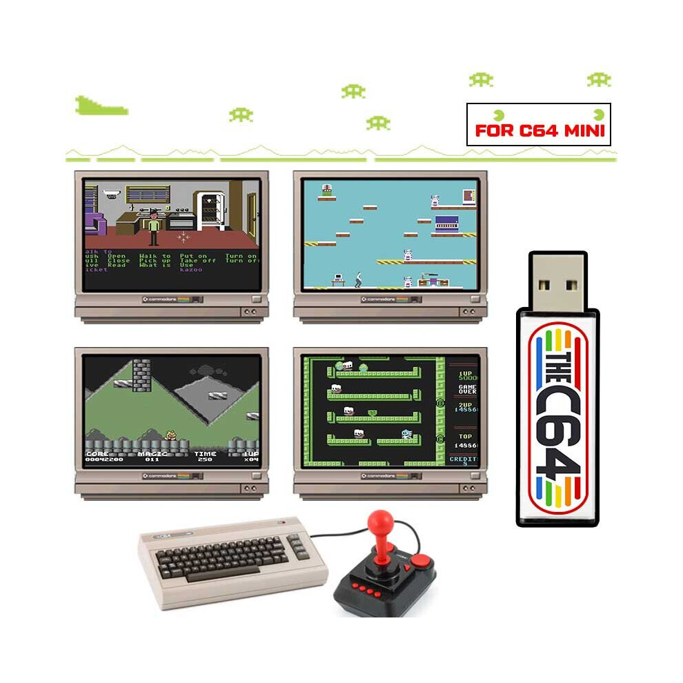 5370 Games Included USB Stick for C64 MINI