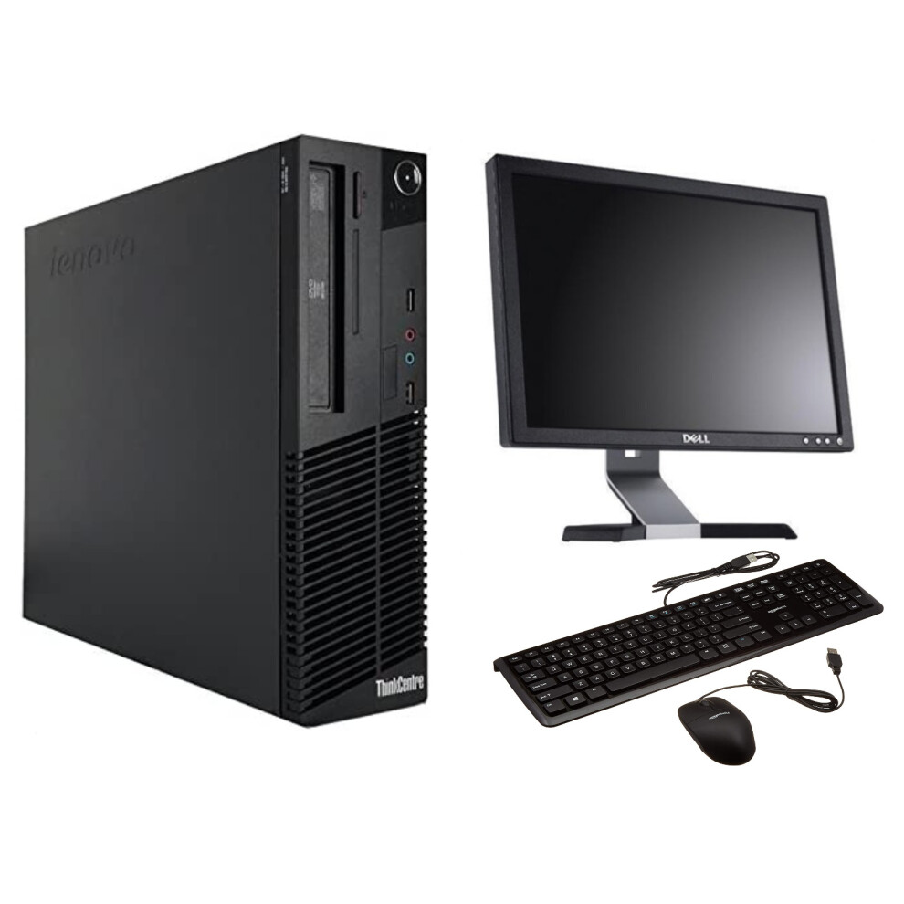 FCS LENOVO Business Bundle Core i3 PC 22 Inch Monitor, Windows 10