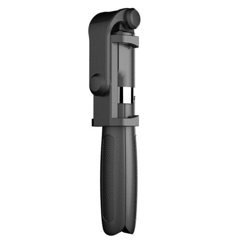 (Black) Multitaction Extendable Handheld Selfie Self Stick Monopod Tripods Bluetooth Remote