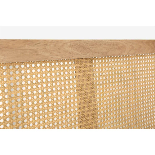 Birlea Double Rattan Bed Frame Brown Oak Birlea Croxley 4FT6 Double 135cm 2