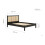 Birlea King Size Rattan Bed Frame Black Birlea Croxley 5FT King 150cm 7