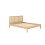 Birlea Double Rattan Bed Frame Brown Oak Birlea Croxley 4FT6 Double 135cm 1
