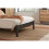 Birlea King Size Rattan Bed Frame Black Birlea Croxley 5FT King 150cm 5