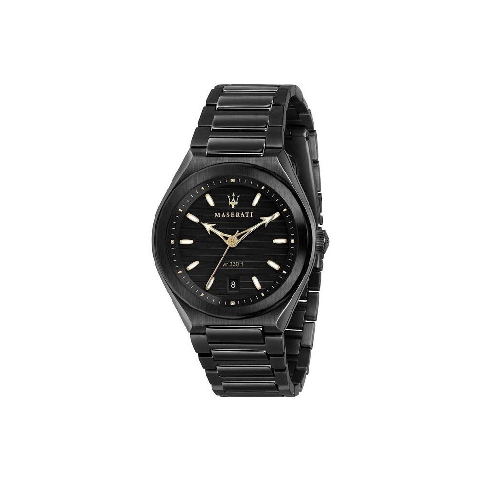 Maserati R8853139004- Triconic Dial Quartz 100M Men Watch, Blue Black