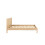 Birlea Double Rattan Bed Frame Brown Oak Birlea Croxley 4FT6 Double 135cm 12