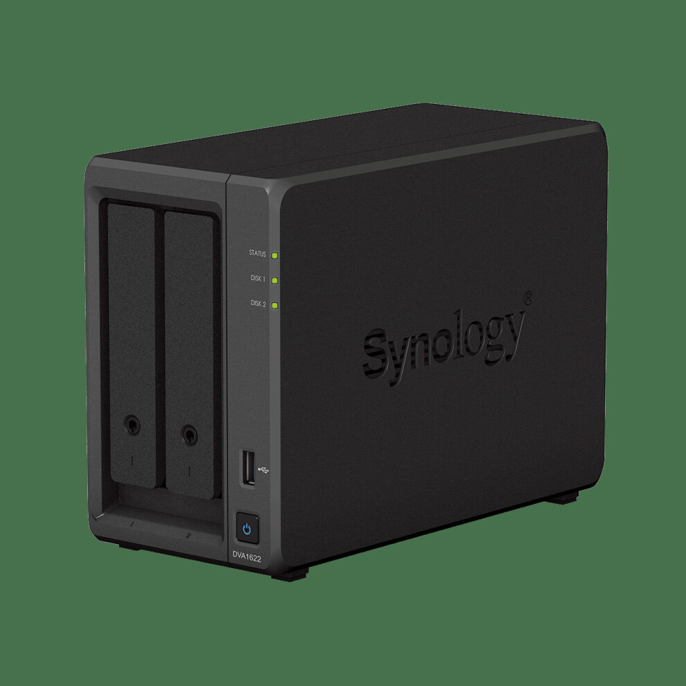 Synology Aufzeichnungsserver - Dva1622 - 2 Einschübe - Hdd - Sata 3,5; Dva1622 - Aufzeichnungsserver - 2 Hd-Einschübe