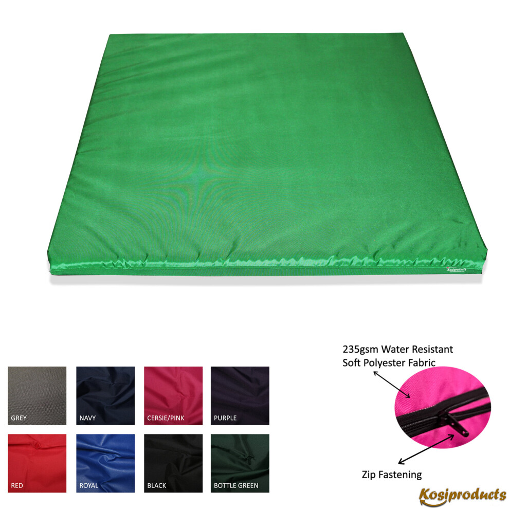 BalanceFrom 2 Thick Tri-Fold Folding Exercise Mat with Carrying Handles  for MMA, Gymnastics and Home Gym Protective Flooring (Pink) 