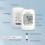 (Safe AQ Pro I 100 Kit) Sinocare Safe AQ Pro I Glucometer + Strips 6