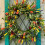 Spring Large Artificial Flower Wreath Front Door Wall Garland Home Party 2