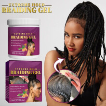 Extreme Hold Braiding Gel for Hair Braids High Shine Edge Control Hair
