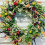 Spring Large Artificial Flower Wreath Front Door Wall Garland Home Party 5