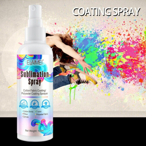 100 ml Sublimationsbeschichtung/Spray für Baumwollgewebe & Polyester & Baumwolle 2