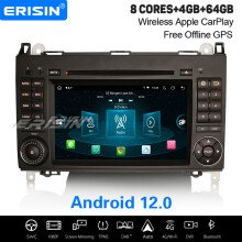 8-Core Android 11 64GB Car Stereo Mercedes-Benz A/B Class W169 Sprinter Viano VW Crafter DAB+ Satnav WiFi CarPlay BT