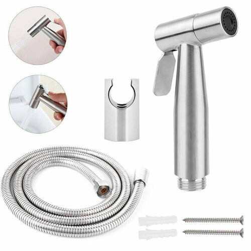 Toilet Douche Shower Bidet Head Handheld Hose Spray Muslim Shattaf Kit ...