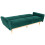 Living And Home Modern Velvet 3 Seater Sofa Bed Recliner Couch 6