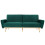 Living And Home Modern Velvet 3 Seater Sofa Bed Recliner Couch 4