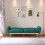 Living And Home Modern Velvet 3 Seater Sofa Bed Recliner Couch 3
