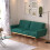 Living And Home Modern Velvet 3 Seater Sofa Bed Recliner Couch 2