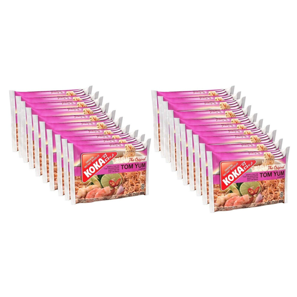 (Pack of 20) Tom Yum Flavour Oriental Style Instant Noodles 85g