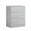 Luxury Life (Gloss White) Carlton 3 Drawer Chest Gloss Finish 2