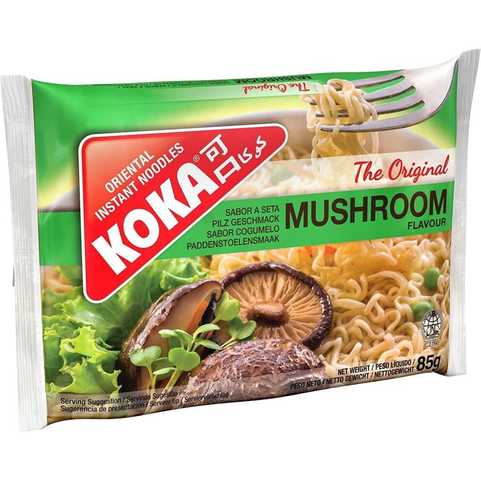 Mushroom Flavour Oriental Style Instant Noodles - 85gram (Pack of 1)