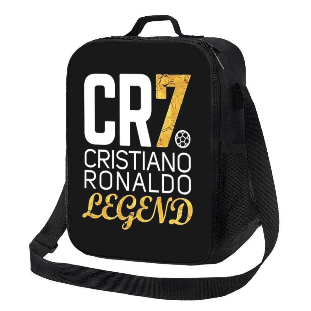 Lunch Bag CR7 Legend Gold Tote Insulated Kids Cooler School Travel