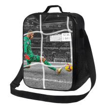 Lunch Bag David De Gea Football Tote Insulated Kids Cooler School Travel