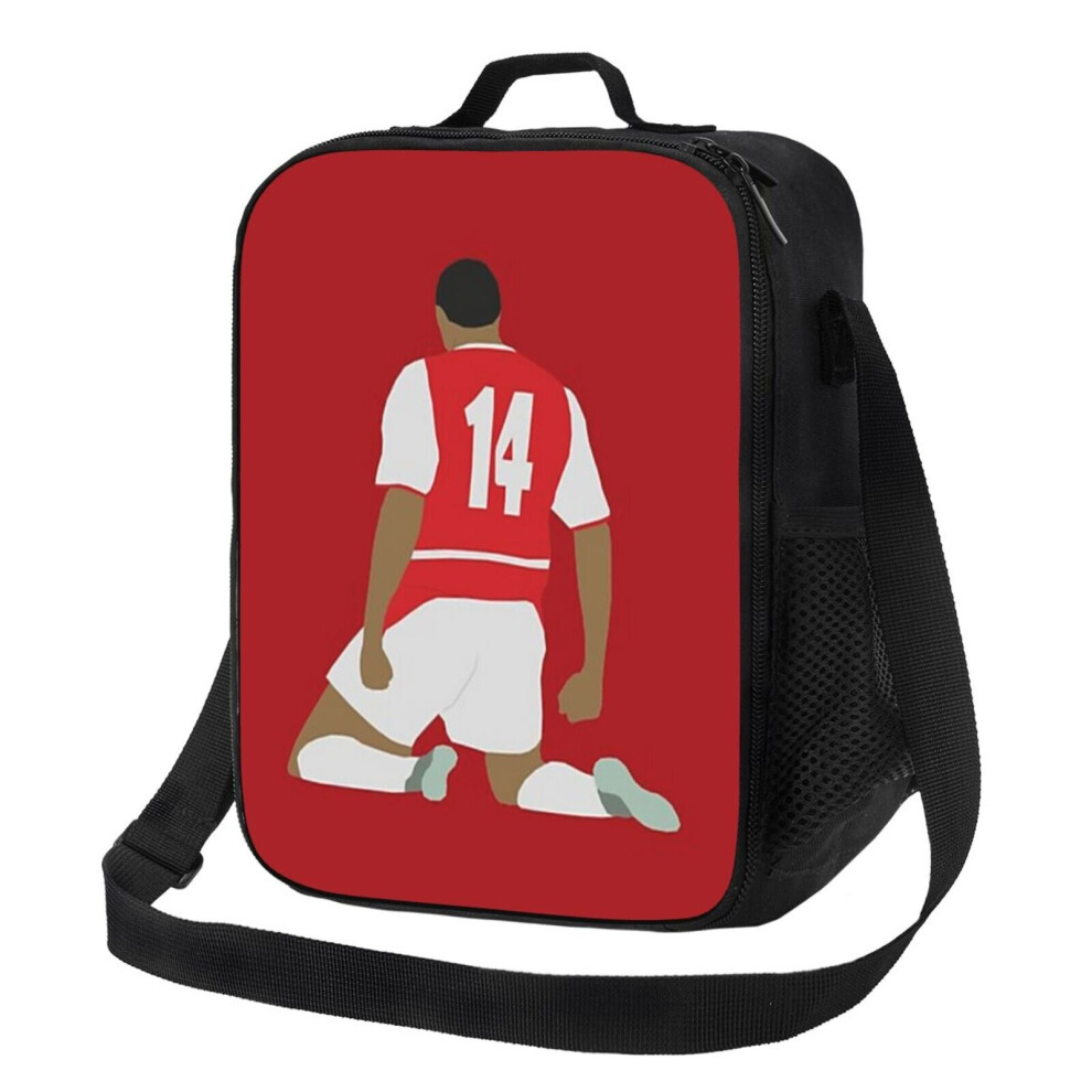 Lunch Bag Thierry Henry Tote Insulated Kids Cooler School Travel