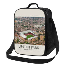Lunch Bag Vintage Football Grounds - Upton Park (West Ham United FC) Tote Insulated Kids Cooler School Travel