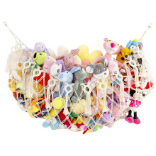 Large Stuffed Animal Net or Hammock -Wall Mounted-Handmade Macrame Toy Hammock Organizer Stuffed Animal Display Plush