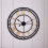Living And Home 80CM Large Metal Roman Numeral Wall Clock 2