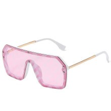 (C3) Fashion New Large Frame Trend Letter Sunglasses Men And Women