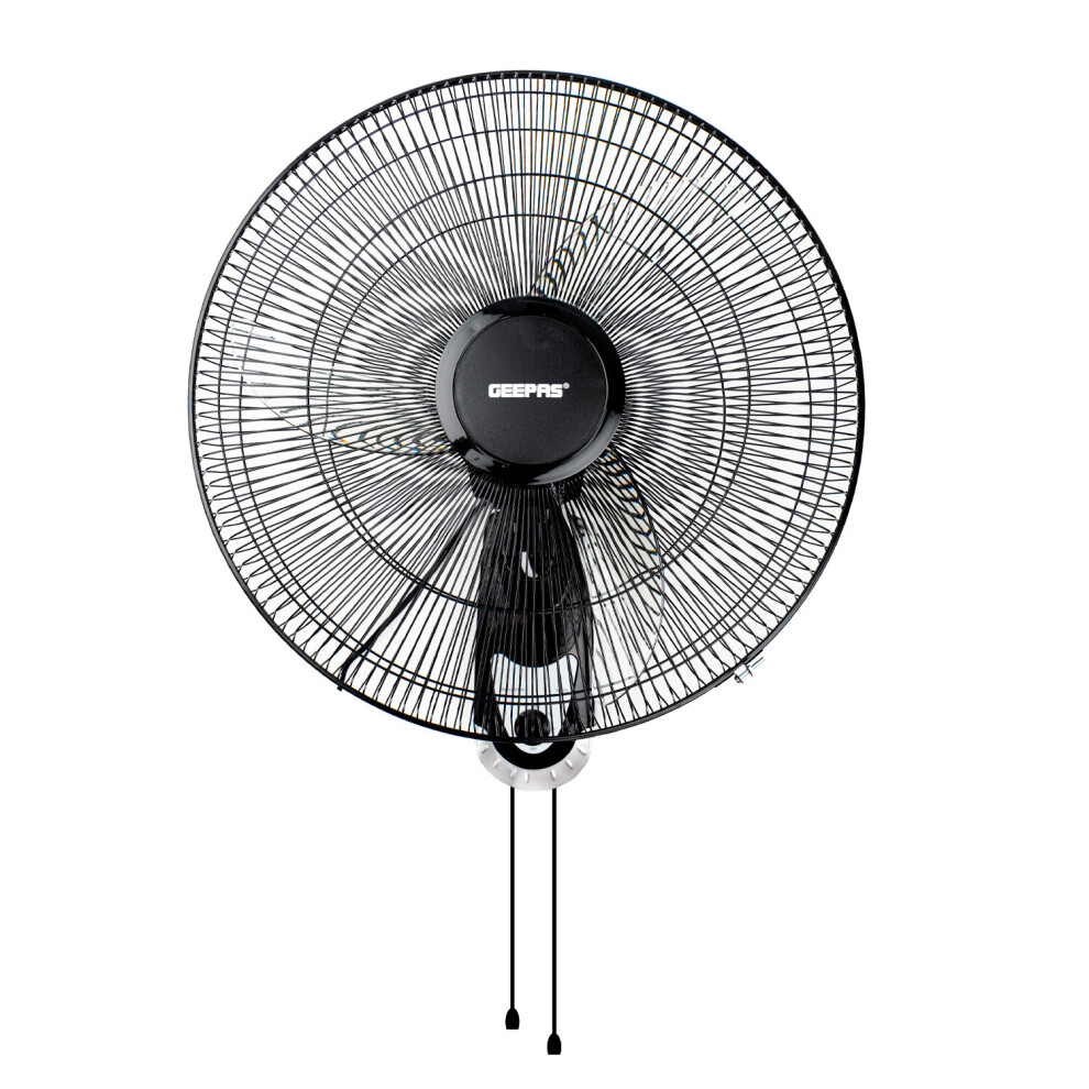 Geepas 18-Inch Wall Mounted Fan 60W Cooling Fan for Home Office Use