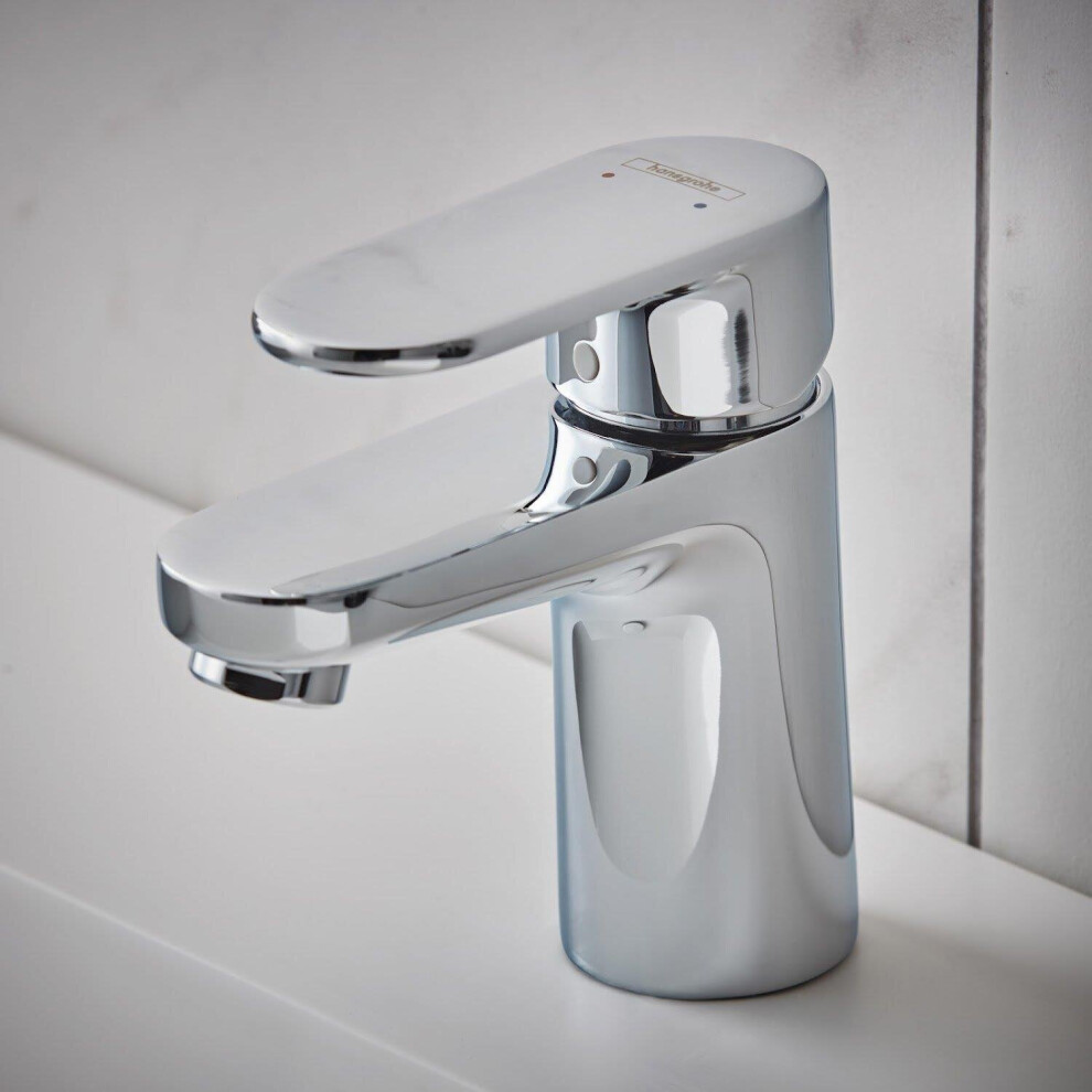 Hansgrohe Vernis Blend Bathroom Mini Mono Basin Mixer Tap Single Lever Chrome