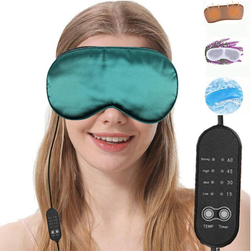 USB Heated Eye Mask for Blepharitis Warm Eye Compress for Dry Eyes