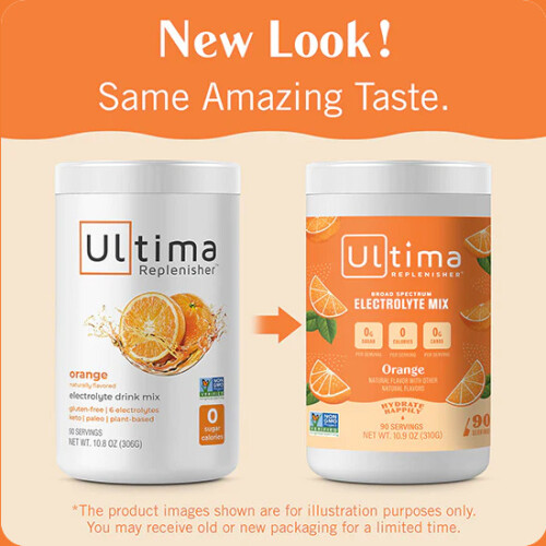 Mistura de Bebida de Eletrólitos Ultima Replenisher, Laranja 2