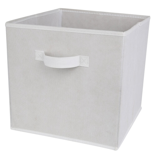 Charles Jacobs (White, 9pcs) Charles Jacobs Fabric Storage Boxes for Cube Units 2